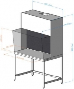 Protec I - Hotte en dépression totale avec filtration HEPA ou ULPA - 3 modèles standards_1