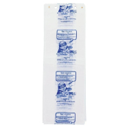 Sacs liasses pains coupés N°4 - décor bleu - 16x45+5cm - par 200 - biosourcé, biodégradable et compostable_1