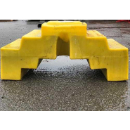 Braceblock - résistance jusqu'à 90 km/h - béton et plastique - mini bras de force et bride inclus_1