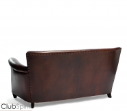 Canapé Club Grand Parisien 1935 - 2 places - Manchettes en P - Fabrication artisanale à Neufchâteau_1