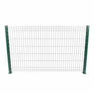 Poteau de clôture à encoches vert - Hauteur 0,67 m_1