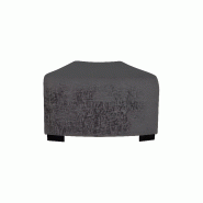 Pouf angulaire 1 place gris anthracite_1