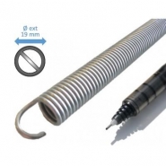 Ressort pour porte de garage basculante - Type A - Diamètre 19 mm - Longueur 355 à 800 mm_1