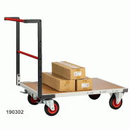 Chariot à dossier fixe - 190302 – 1255 x 640 x 980 mm_1