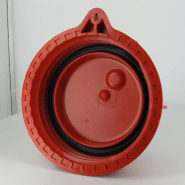 Couvercle Anisa Ø150 Plein - Rouge (Joint EPDM)_1