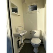 Module sanitaire 8 pieds - 2 WC, lavabos et équipements électriques_1