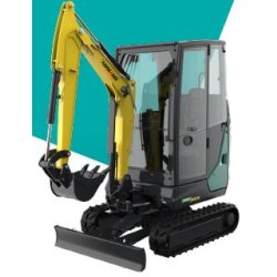 Mini-pelle adaptée aux environnements urbains même les plus exigus - AMX 24-2