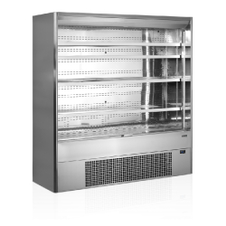 Vitrine réfrigérée inox 1885mm Profondeur 680mm MD1902X TEFCOLD