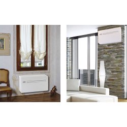 X-One - Climatiseur monobloc Emmeti Fiv - Puissance thermique 1,7 kW - Installation murale et WiFi intégré