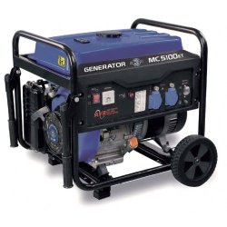 Mc5100kt groupe électrogène - Mecafer - 4400W - moteur 10HP - réservoir 15L - autonomie 8h