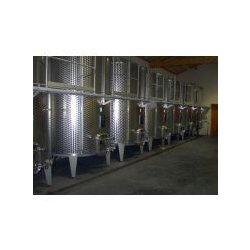 Cuves de transport Vermont - inox pour vinification et stockage - forme galbée avec thermorégulation