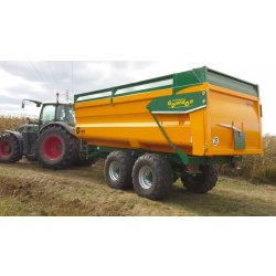 G 180 benne agricole monocoque - gourdon sa - charge 18 t