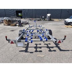 Porte bateau multi-rouleaux GALAXY - GE13 - PTAC : 1350Kg - 1 essieu - Sun Way