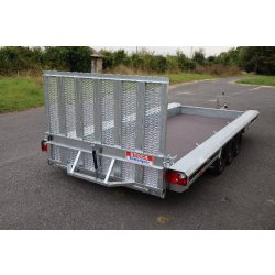 TM 4m80 x 1m80 porte engin 3 x essieux 1500 kg
