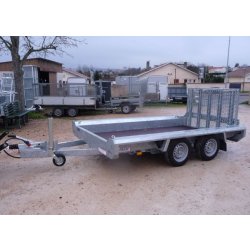 Remorque porte-engin - PTAC 2600 kg - Hulco Terrax