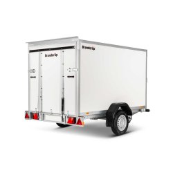 7260UBR750 - Remorque fourgon 7000-série Brenderup - 750 kg - Toit translucide, hayon aluminium antidérapant