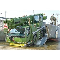Ltm 1055/1 af grues automotrices - liebherr - vitesses de déplacement jusqu'à 80km/h