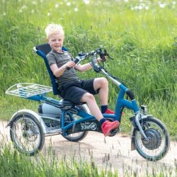 Tricycle pour enfant et adulte de petite taille - Easy Rider Small - avec différentiel, siège confortable et suspension intégrée