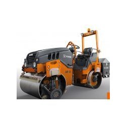 HD 12 VO - Rouleau compresseur tandem Hamm avec cylindres vibrants et oscillants - Poids 2755 kg