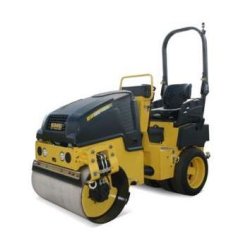 Rouleaux tandem vibrants articulés BW 100 ADM Bomag - 1,7 t à 2 t - moteur Kubota 15 ch