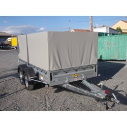Remorque utilitaire freinée à 2 essieux - HA 2326 - Humbaur - Qualité supérieure et polyvalence