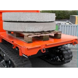 Mini-dumper Kubota KC250H-4 - 2500 kg - Benne trilatérale et moteur diesel 45.5CV