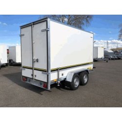 Remorques fourgons 8 multiplex - mil remorque - 750 kg