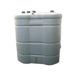 Cuve à fioul 1500L DISTRIFIOUL COMPACT - Double paroi, sans pompe, traitée anti-UV