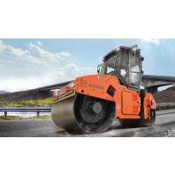 Hd 110 rouleau compresseur tandem - hamm - poids 10530 kg