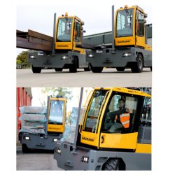 Chariot latéral diesel Baumann série GX - 5000 kg - système de rétractation du mât - robuste et fiable