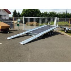 Remorque porte-engin trelgo - 2.5t - 4m - 2 essieux
