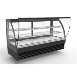 2000 vitrine réfrigérée ronde 400l 7450.0815 COMBISTEEL