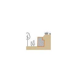 Mgtss30c1010s - mur soutenement gabion talus sans surcharge - art garden