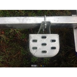 Porte bateau multi-rouleaux GALAXY G380 - roues 10' - PTAC : 500Kg - 1 essieu - sans carte grise - Reference G380M19