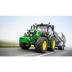 6135R Tracteur agricole - John Deere - 135 ch nominal, moteur 4 cylindres 4,5L, cabine Premium et technologies avancées