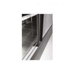 Vitrine murale libre-service - Non canalisable, Froid ventilé, Portes coulissantes - LATIUM H200/100-PC