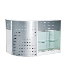 Kit comptoir d'angle Evolution avec vitrine