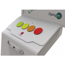 Borne smiley sans contact Opinyon v2 (sans fil)