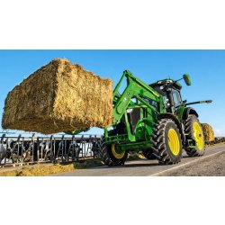700m - chargeur frontal - john deere - optimal pour les gros travaux