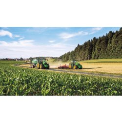 6175R Tracteur Agricole - John Deere - Puissance Nominale 175 ch - Moteur 6,8L 6 Cylindres - Confort et Performances avec Cabine Premium et CommandPRO