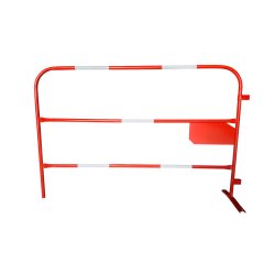 Mètre Linéaire de  Barrière de chantier TP - Plaque latérale - Hauteur 1m - Longueur 1,5m