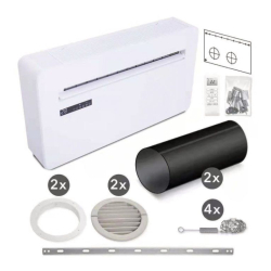 Climatiseur monobloc mural WiFi froid seul 2kW - Axelair - CMM2000