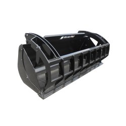 Godet multifonctions - CBG 2450 MS/MLT845 - Manitou - Joues démontables et lame d'usure renforcée