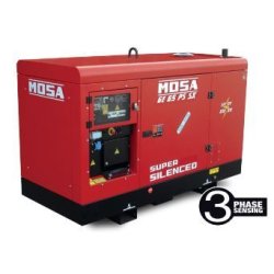 Ge 65 PS SX - Groupe électrogène supersilencieux Perkins 50 Hz - 66 kVA triphasé - Mosa