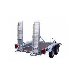 Porte-engin Lider - Timon réglable AL-KO - PTAC 2500 KG - 300 x 145 cm - Feux Leds - Référence 40855L