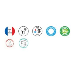 Fût contact alimentaire - Polyéthylène haute densité