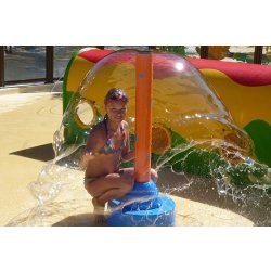 Pataugeoire : bulle d'eau