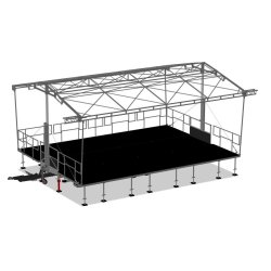 Scène mobile Grand Format - MOV'IN 60 - 60,30 m² pour événements et festivals