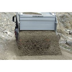 Benne basculante MEILLER - pour gros blocs rocheux - châssis 3 et 4 essieux - robuste et fonctionnelle