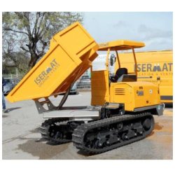 Dumper à chenilles compact - C30R-3TV - benne rotative pour transport et évacuation des matériaux - disponible en location